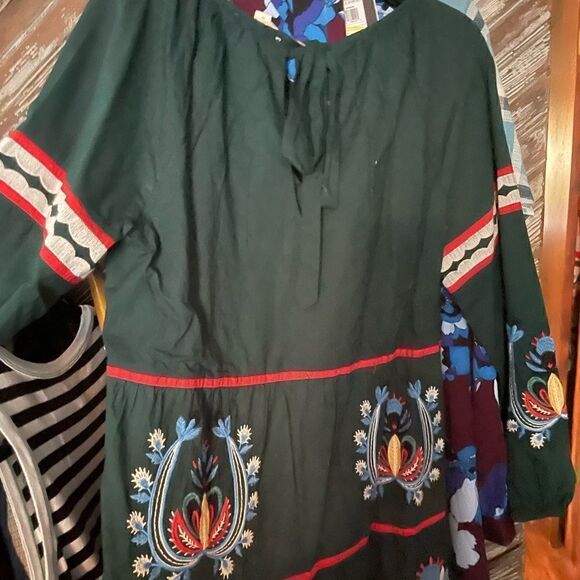 Let Me Be embroidered tunic dress NWT - Picture 6 of 7